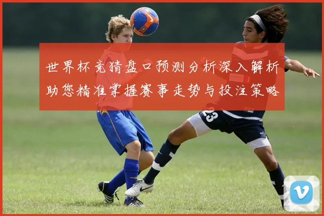 世界杯竞猜盘口预测分析深入解析助您精准掌握赛事走势与投注策略